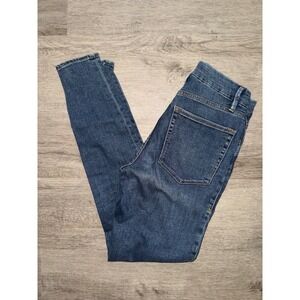 Good American Women's Medium Wash Skinny Jeans, 27x28